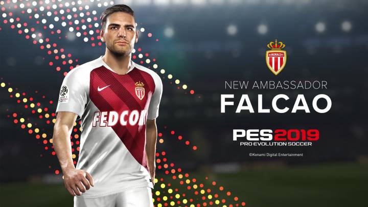 Falcao García en el PES 2019