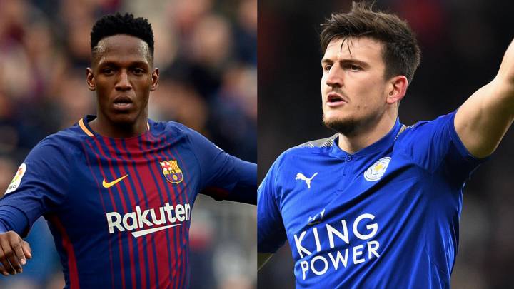Yerry Mina estaría cerca de llagar al Manchester United. El equipo de José Moruinho espera una respuesta del Leicester por Maguire, si no será el colombiano