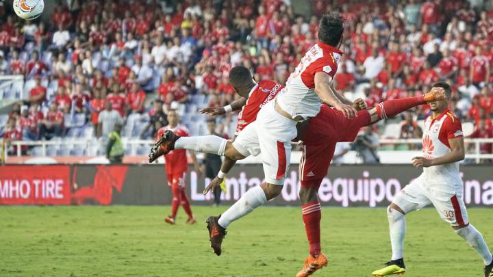 Guillermo Sanguinetti, técnico de Independiente Santa Fe habló del partido ante América de Cali por la fecha tres de la Liga Águila II - 2018