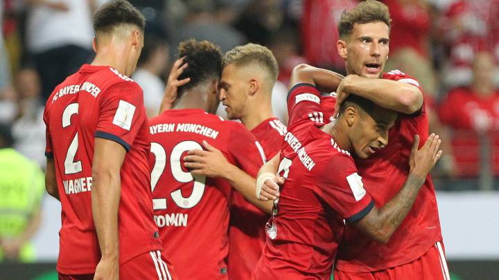 Bayern Múnich, campeón de la Supercopa de Alemania tras ganar 5-0 ante Eintracht Frankfurt
