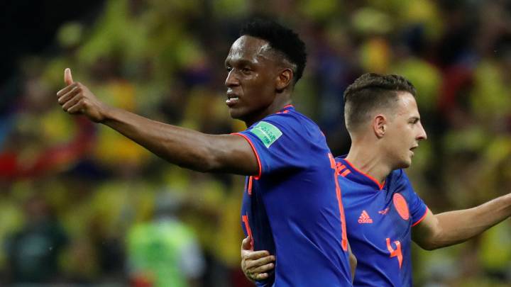 Yerry Mina y Santiago Arias fueron algunos jugadores que fueron comprados está temporada por Everton y Atlético de Madrid