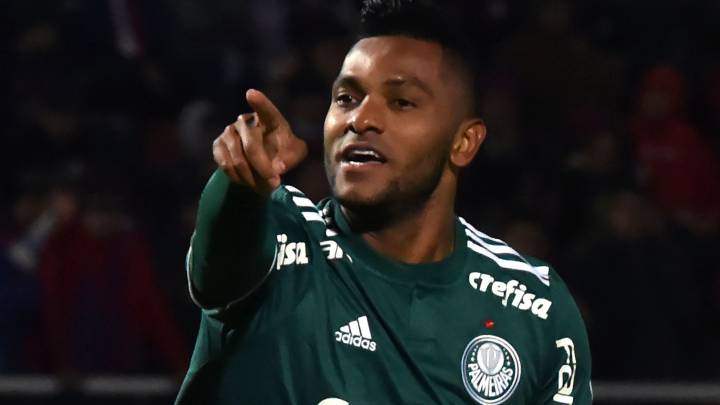 Miguel Borja, jugador de Palmeiras