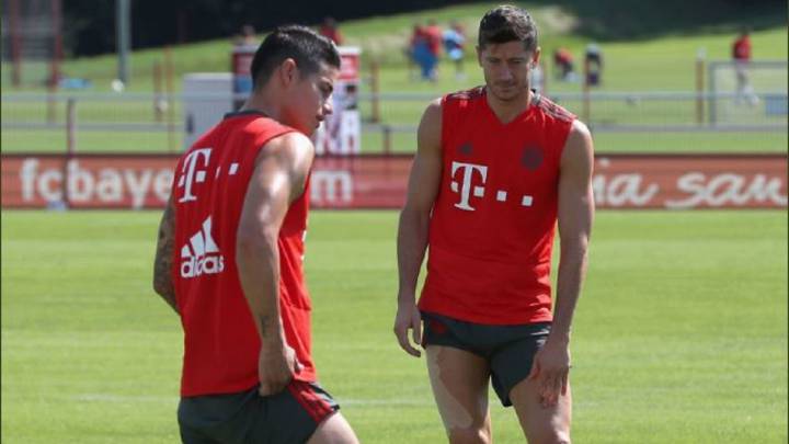 James Rodríguez en duda para el debut en Copa de Alemania