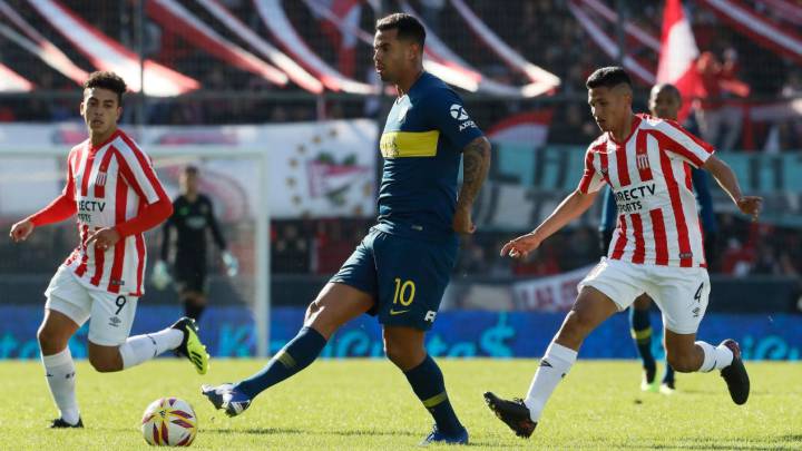 Boca perdió ante Estudiantes con participación de los tres colombianos