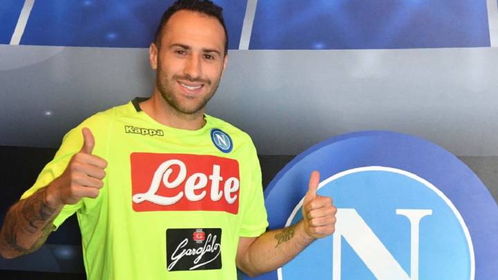David Ospina, arquero de Napoli
