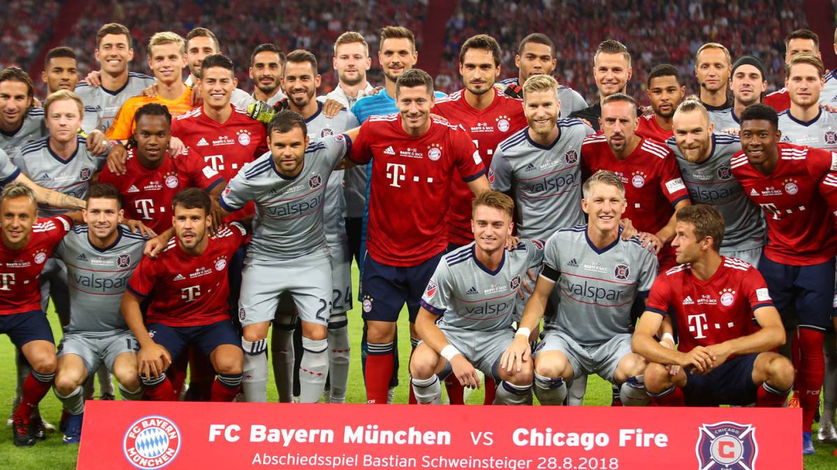 James Rodríguez dio una asistencia en el partido homenaje a Bastian Schweinsteiger