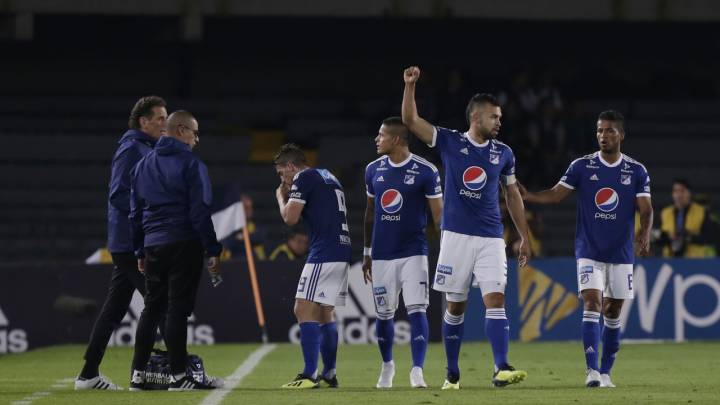 El técnico de Millonarios, Miguel Ángel Russo, habló del partido que su equipo empató ante Rionegro 1 a 1 en la séptima jornada de la Liga Águila