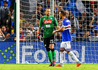 Napoli pierde su primer partido con Ospina en el arco