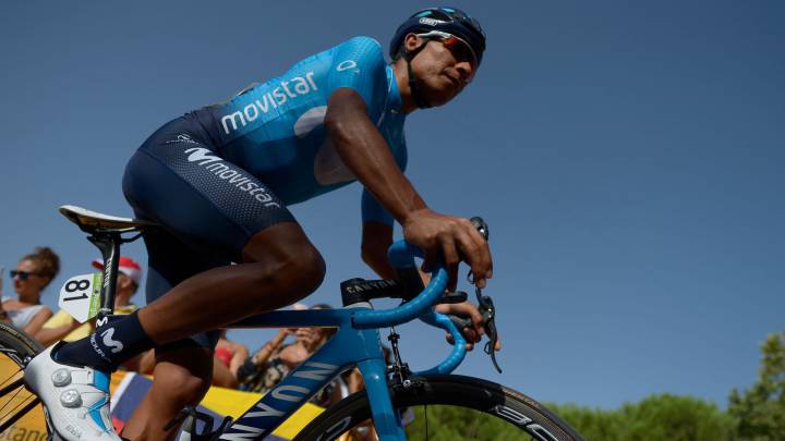 Nairo Quintana, Miguel Ángel López y Rigoberto Urán se ubican en el top 10 de la clasificación general de la Vuelta a España después de la novena etapa