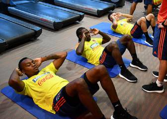 Con Falcao, los 24 convocados de Colombia ya están en Miami