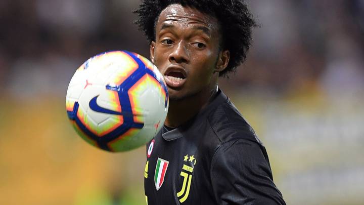 Juan Guillermo Cuadrado, jugador de la Juventus