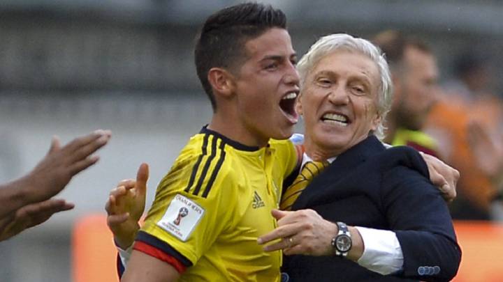 James y su emotivo mensaje para Pékerman