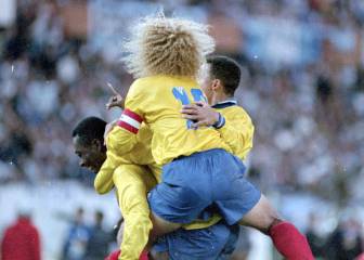 Se cumplen 25 años del 5-0 de Colombia a Argentina