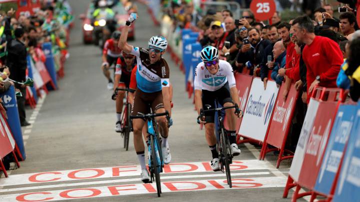 Jesús Herrada es el nuevo líder de la Vuelta a España y Nairo Quintana queda a 3'36''