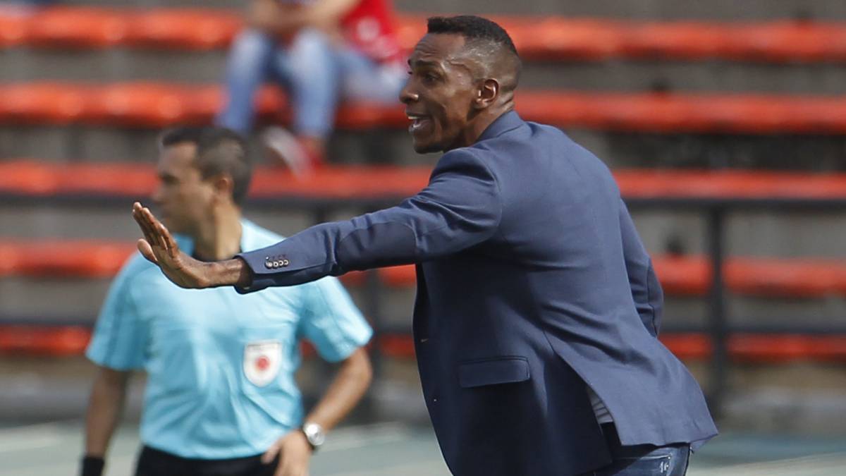 Luis Amaranto Perea habló del empate de su equipo Leones ante el Deportivo Independiente Medellín en el desarrollo de la novena fecha de la Liga Águila