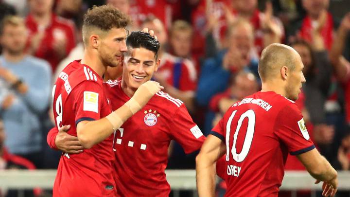James sería titular en Bayern gracias a la Liga de Naciones