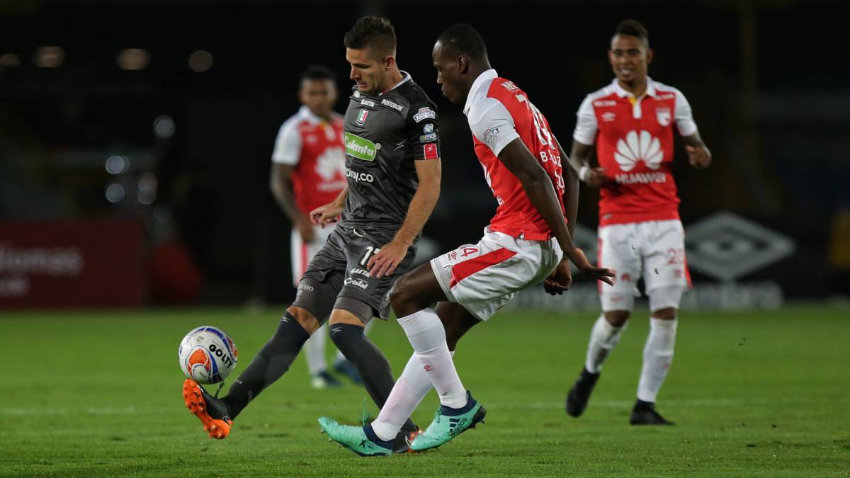 Santa Fe empata con Once Caldas por la ida de los cuartos de final de Copa Águila
