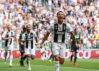 Juventus vence a Sassuolo con doblete de Cristiano Ronaldo