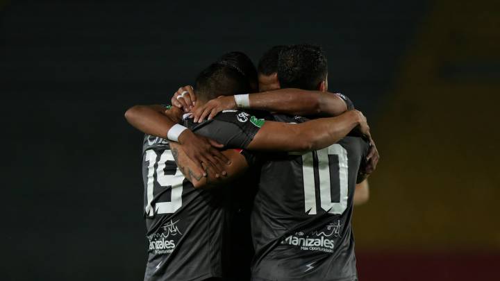 Once Caldas gana con gol de David Lemos y es líder