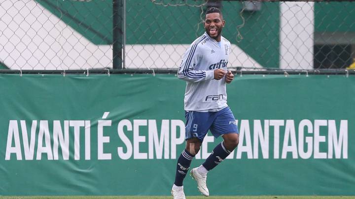 El colombiano Miguel Ángel Borja sería titular con Palmeiras, que el jueves 20 de septiembre visita en Santiago de Chile a Colo Colo por Copa Libertadores.
