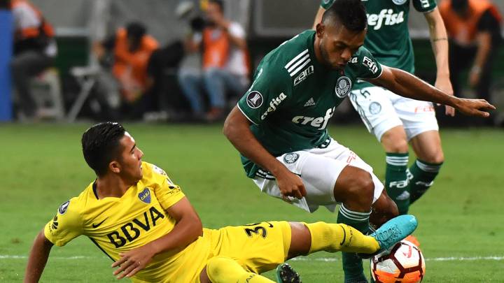 Palmeiras, equipo del delantero colombiano Miguel Borja, está cerca de igualar un récord que tiene Boca Juniors desde 2001 en Copa Libertadores