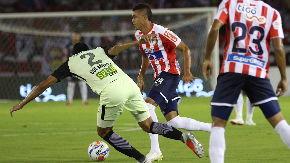 Junior - Nacional en vivo online, partido de vuelta de los cuartos de final de la Copa Águila 2018, juego en el estadio Metropolitano