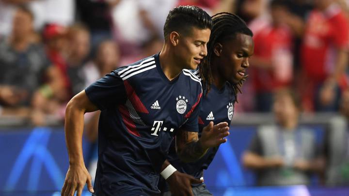 James Rodríguez fue cambiando de apoco su posición en el campo, gracias a Ranieri aprendió a defender y hoy en el Bayern es un volante de doble función.