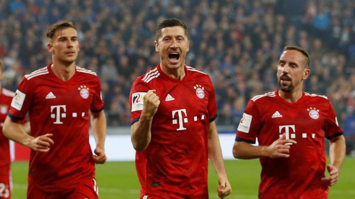 Schalke 04 0 - 2 Bayern Múnich resumen, resultado y goles
