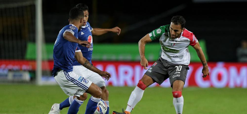 Millonarios y Once Caldas empataron 2-2 en El Campín por la fecha 11 de la Liga Águila II-2018