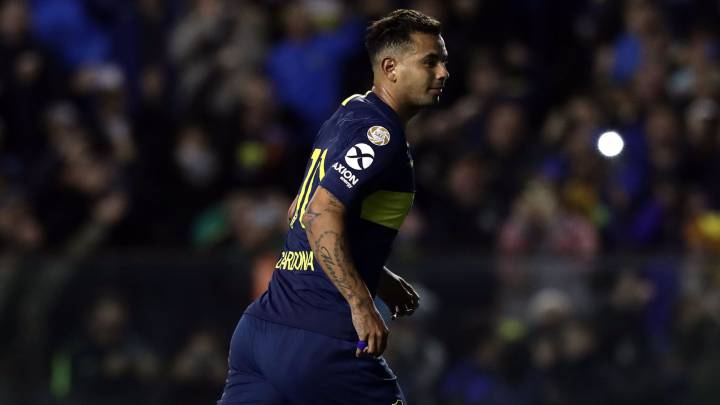 Edwin Cardona, jugador de Boca Juniors