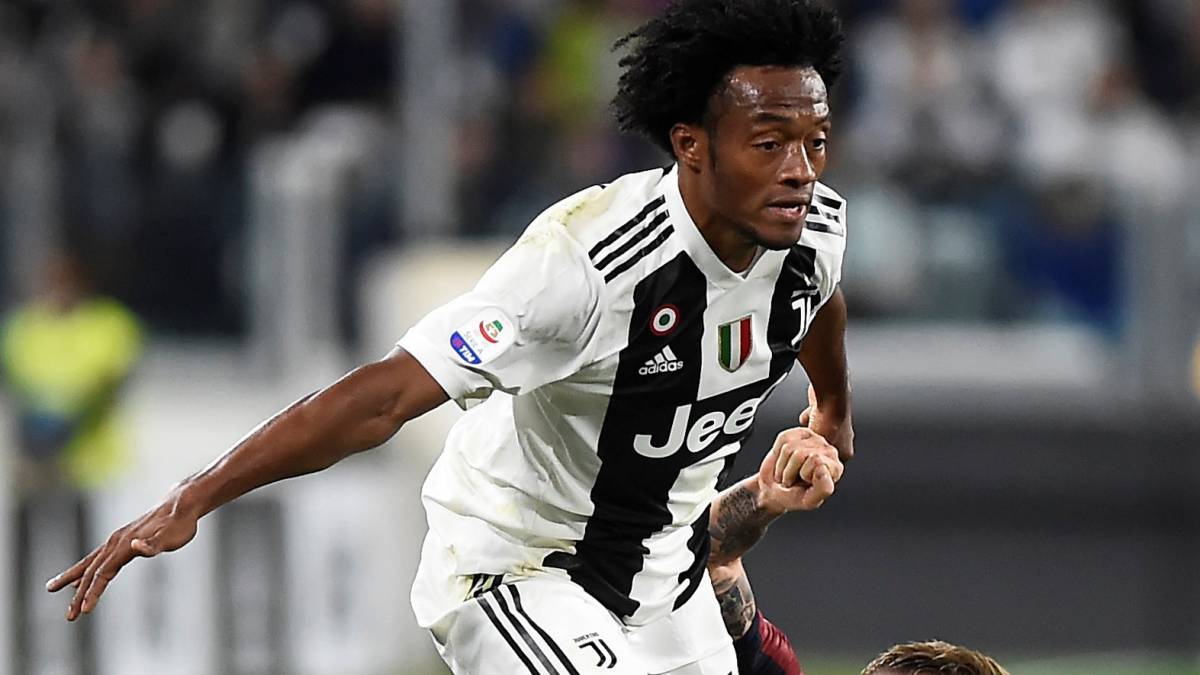 Juve y Cuadrado ante Young Boys, donde jugó Andrés Escobar