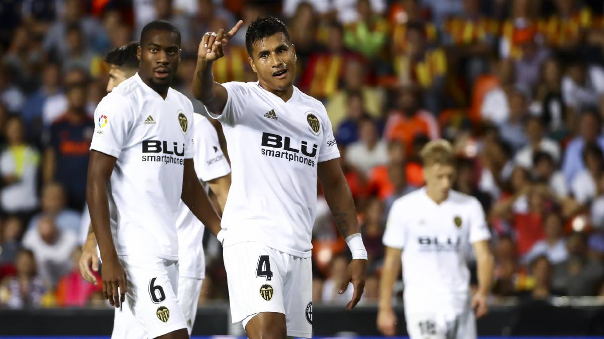 Jeison Murillo fue convocado por su técnico Marcelino García Toral para el juego ante Manchester United