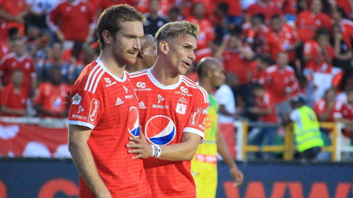 Fernando Aristeguieta, delantero de América de Cali, habló sobre los errores en el empate ante el Atlético Huila en la Liga Águila II - 2018