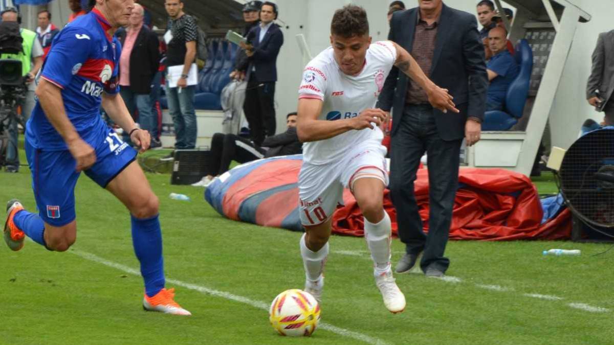 Andrés Felipe Roa, jugador colombiano del equipo argentino