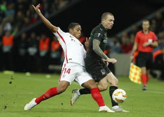 Muriel juega su tercer partido como titular en el Sevilla
