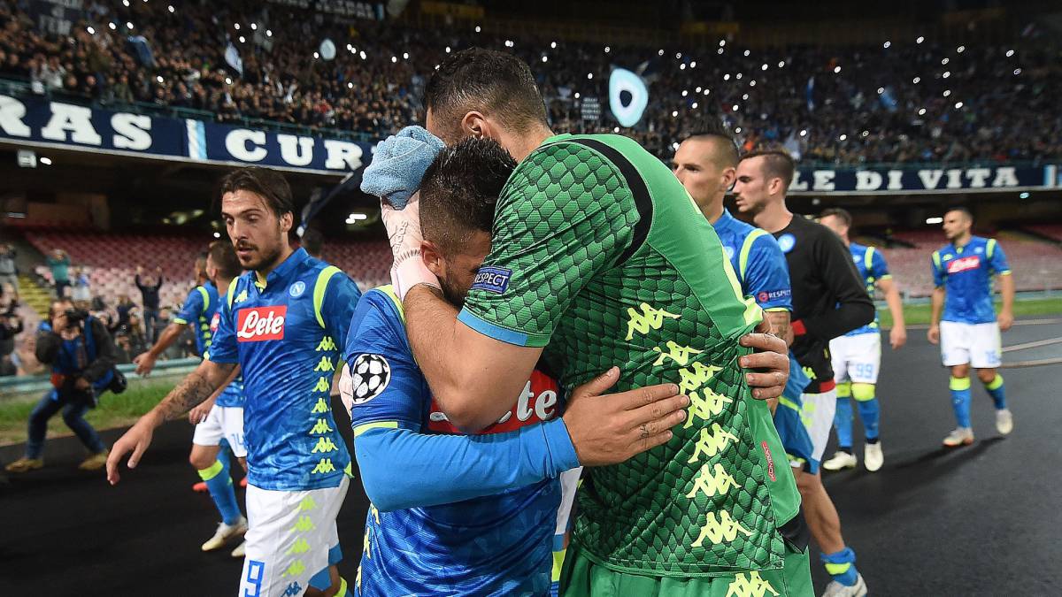 Insigne y Ospina fueron figuras en la victoria ante Sassuolo