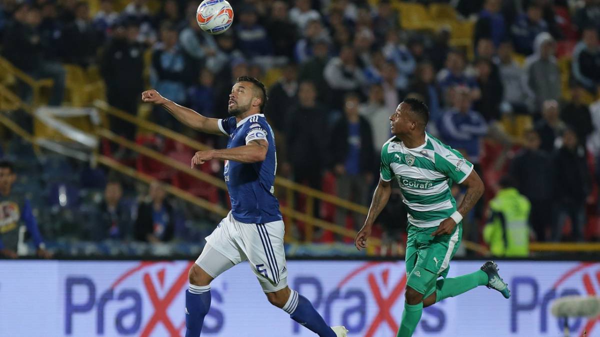 Millonarios perdió 2-3 contra La Equidad en el estadio El Campín de Bogotá, en partido correspondiente a la fecha 13 de la Liga Águila II-2018.