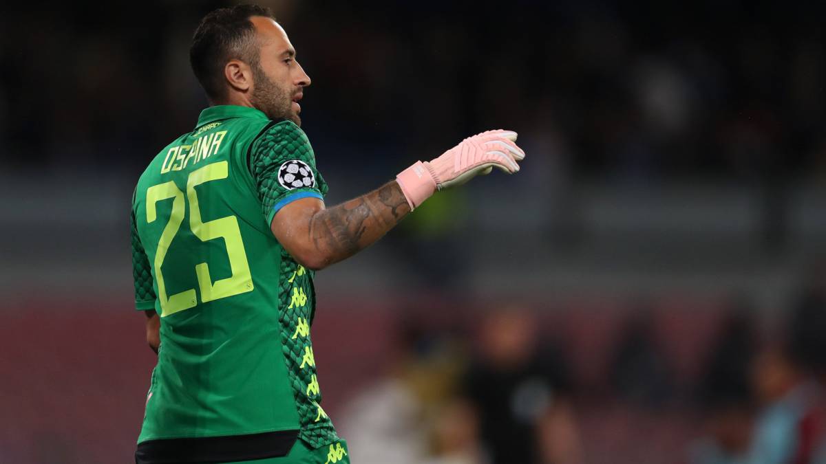 David Ospina en Napoli