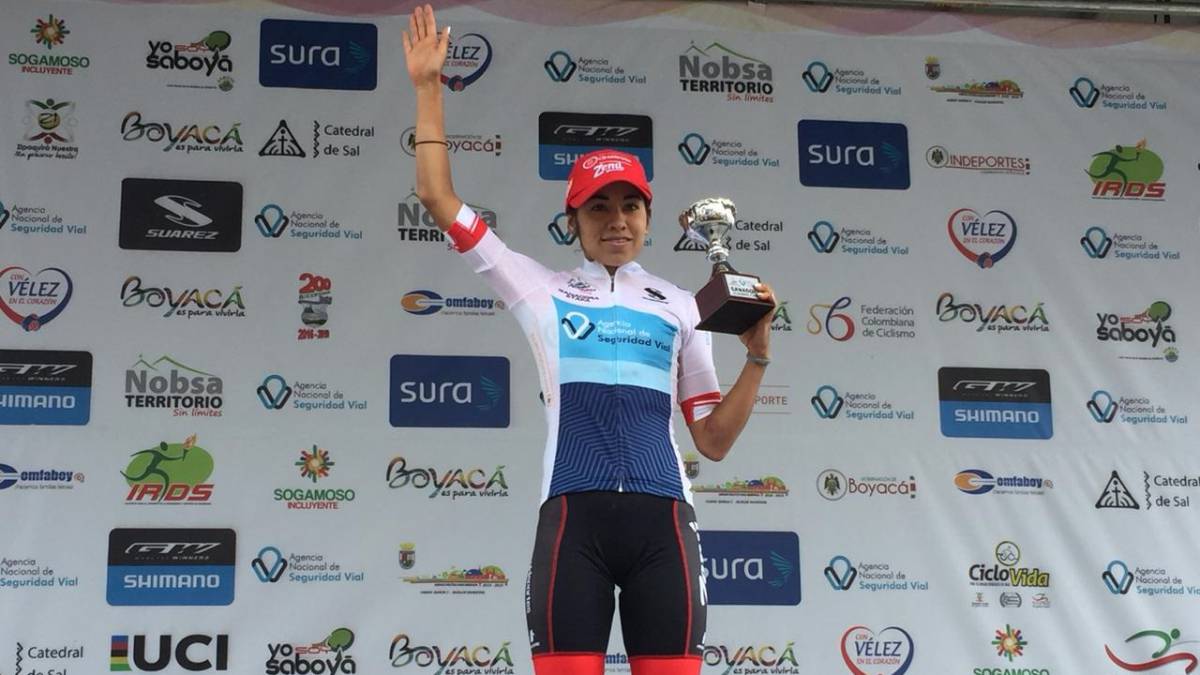 Paula Patiño gana la segunda etapa de la Vuelta a Colombia Femenina