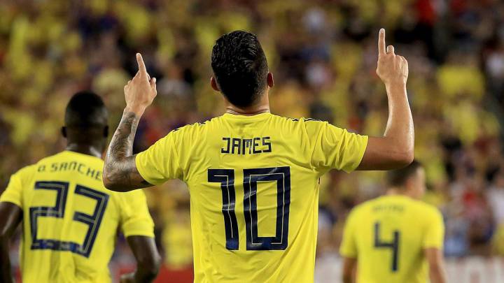 Esto fue lo más destacado de la Selección Colombia en el triunfo 4-2 ante Estados Unidos. James y Quintero, una sociedad con mucho fútbol y autoridad