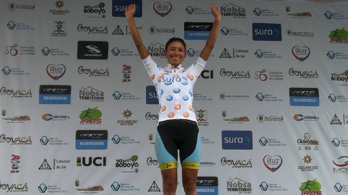 Liliana Moreno, ciclista colombiana