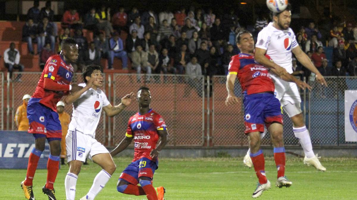 Pasto vs Millonarios, partido de Liga Águila