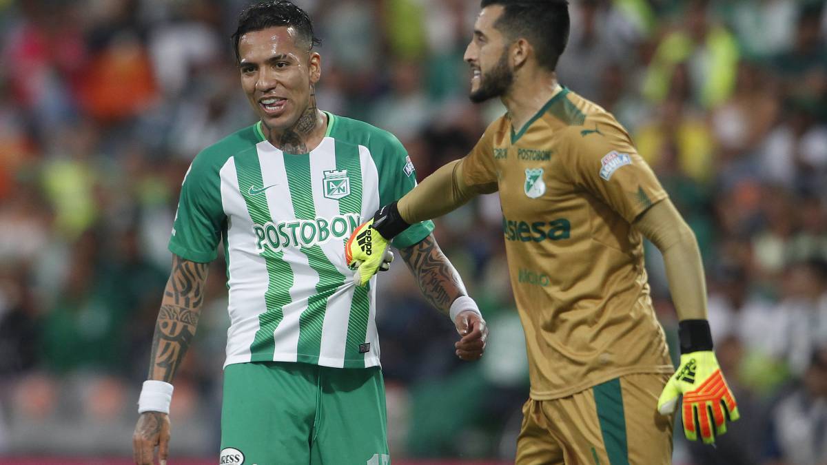 Dayro Moreno, delantero que fue despedido de Nacional