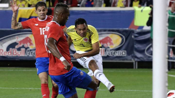 Selección Colombia ante Costa Rica