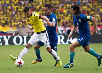 Colombia y Brasil, con mejores números en las fechas FIFA
