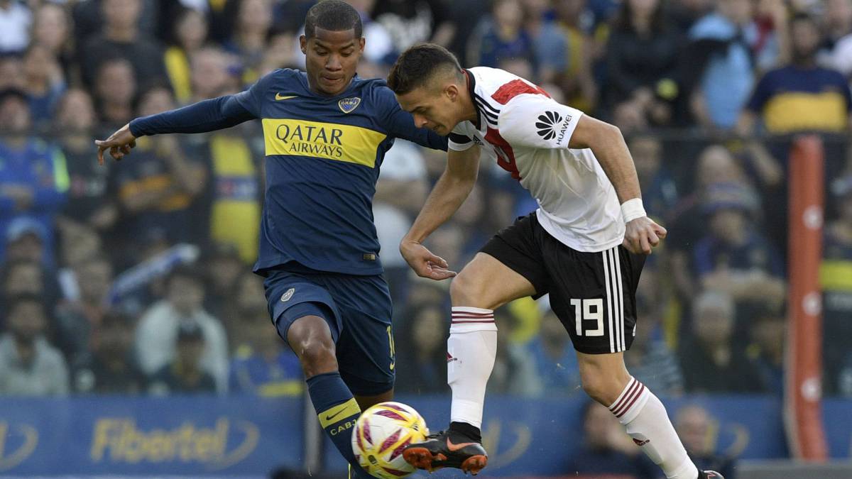 Borré, Quintero, Villa, Cardona, Barrios y Borja, los colombianos de Boca, River y Palmeiras, se preparan para afrontar la semifinal en Copa Libertadores.