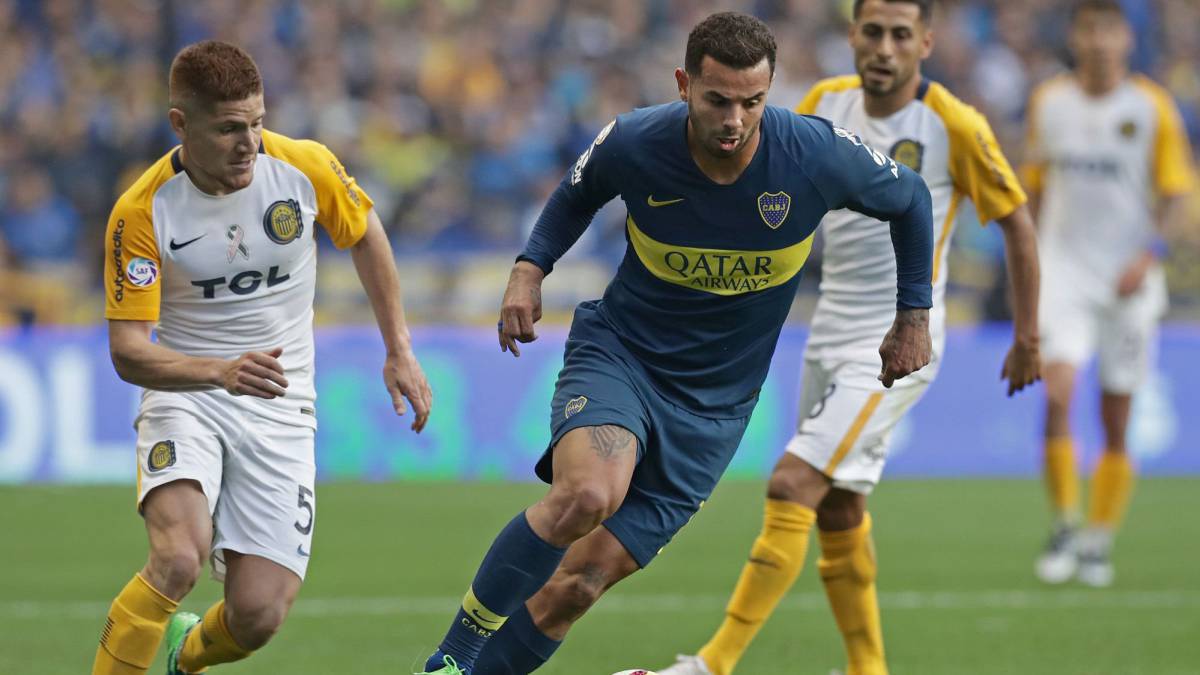 Boca Juniors enfrentó a Rosario Central en la Bombonera en la novena jornada de la Superliga Argneitna. Edwin Cardona y Villa fueron titulares