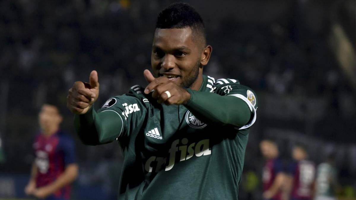 Palmeiras viaja a Buenos Aires con el colombiano Miguel Ángel Borja para el partido de ida de la semifinal de la Copa Libertadores en La Bombonera