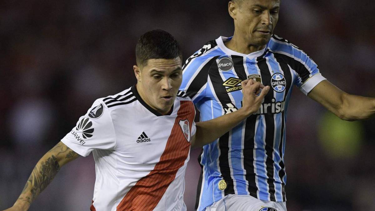 El Diario Olé cuestionó el desempeño de Juan Fernando Quintero en la semifinal ante Gremio, en el que River Plate perdió 1-0 por la Copa Libertadores