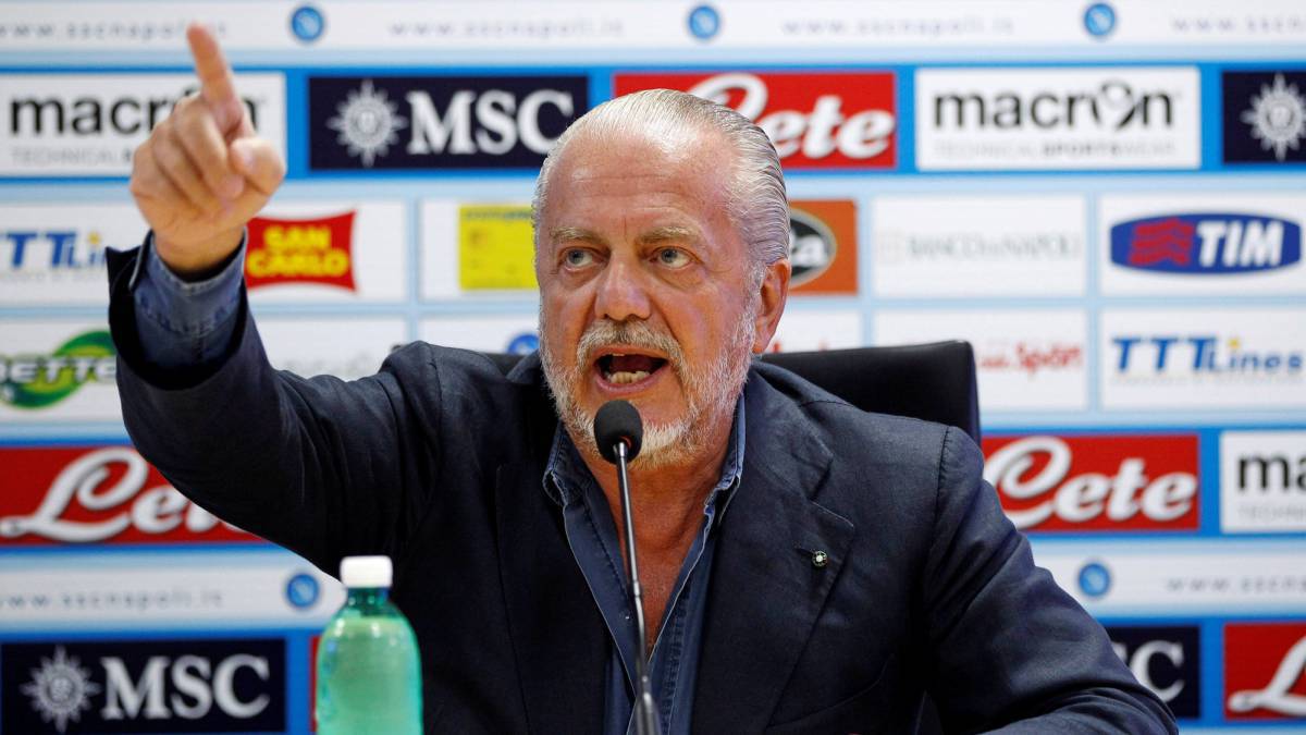 Aurelio De Laurentiis, presidente de Napoli